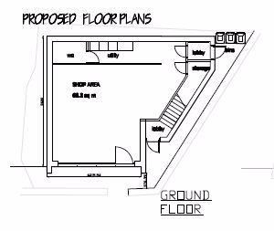 Proposed plan ground floor- click for photo gallery